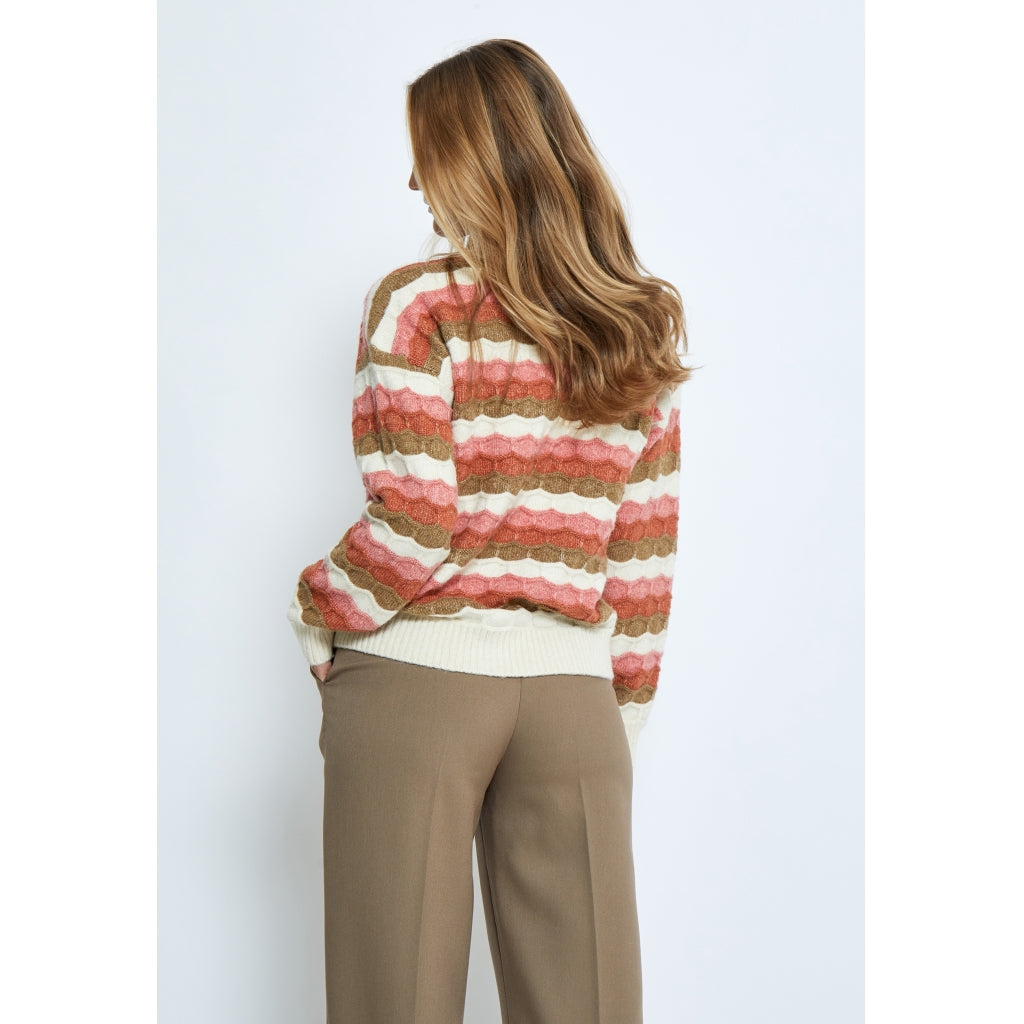 PEPPERCORN COCO MOCK NECK KNIT PULLOVER