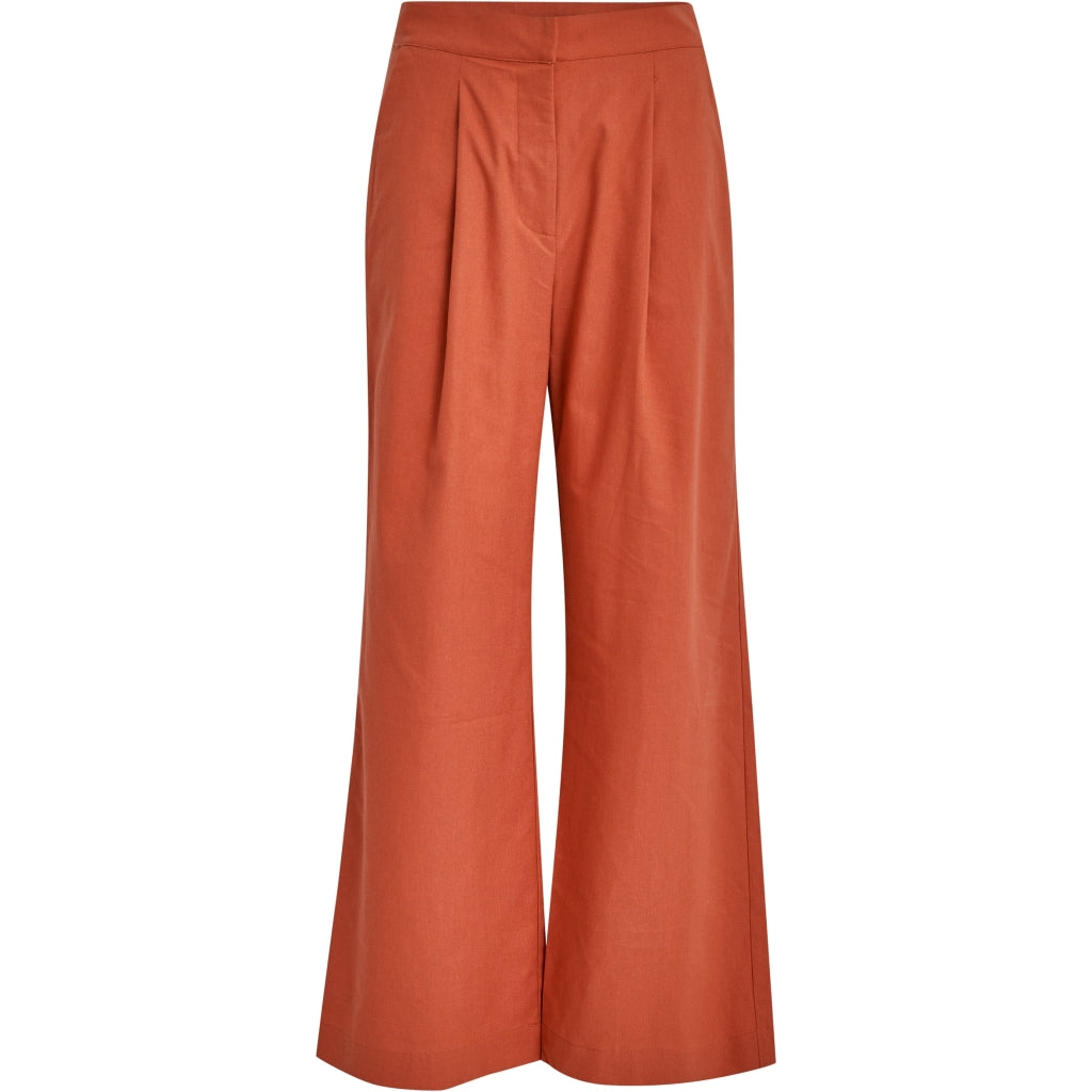 PEPPERCORN THALIA WIDE LEG MID WAIST PANT