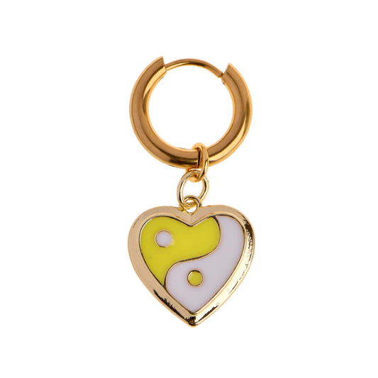 ANNEDAY YING YANG HEART | YELLOW