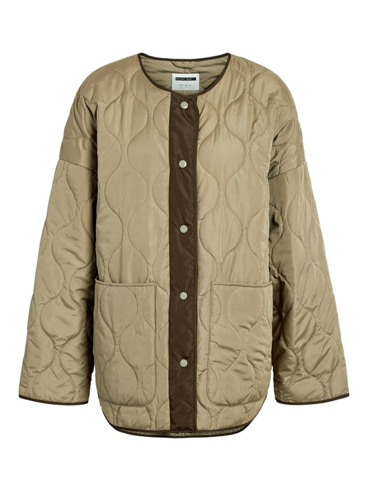 NMFELINE L/S LOOSEFIT QUILTED JACKET