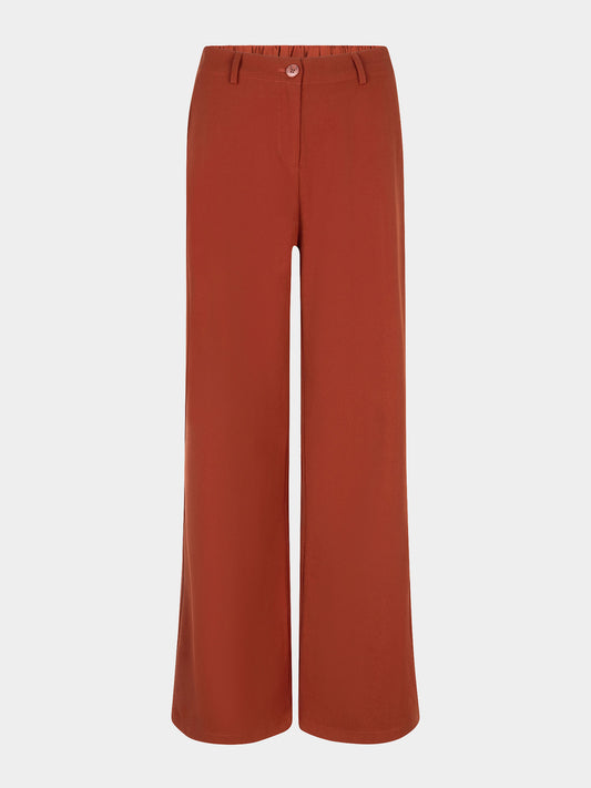 YDENCE PANTS SOLANGE | BRICK