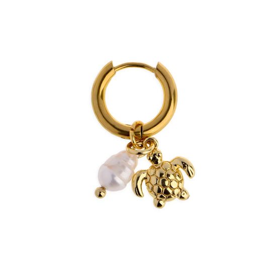 ANNEDAY TORTOISE TIDE EARRING