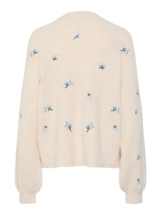 YAS FLEUR LS KNIT PULLOVER