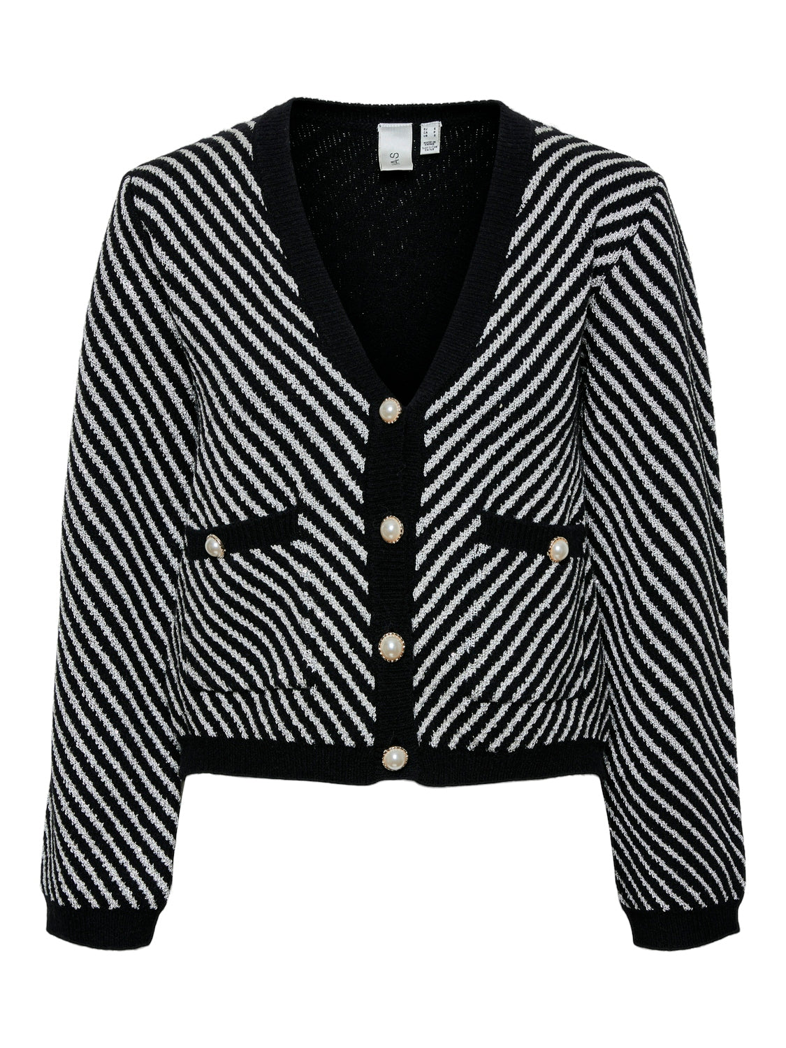 YAS CHARLA LS SEQUIN KNIT CARDIGAN