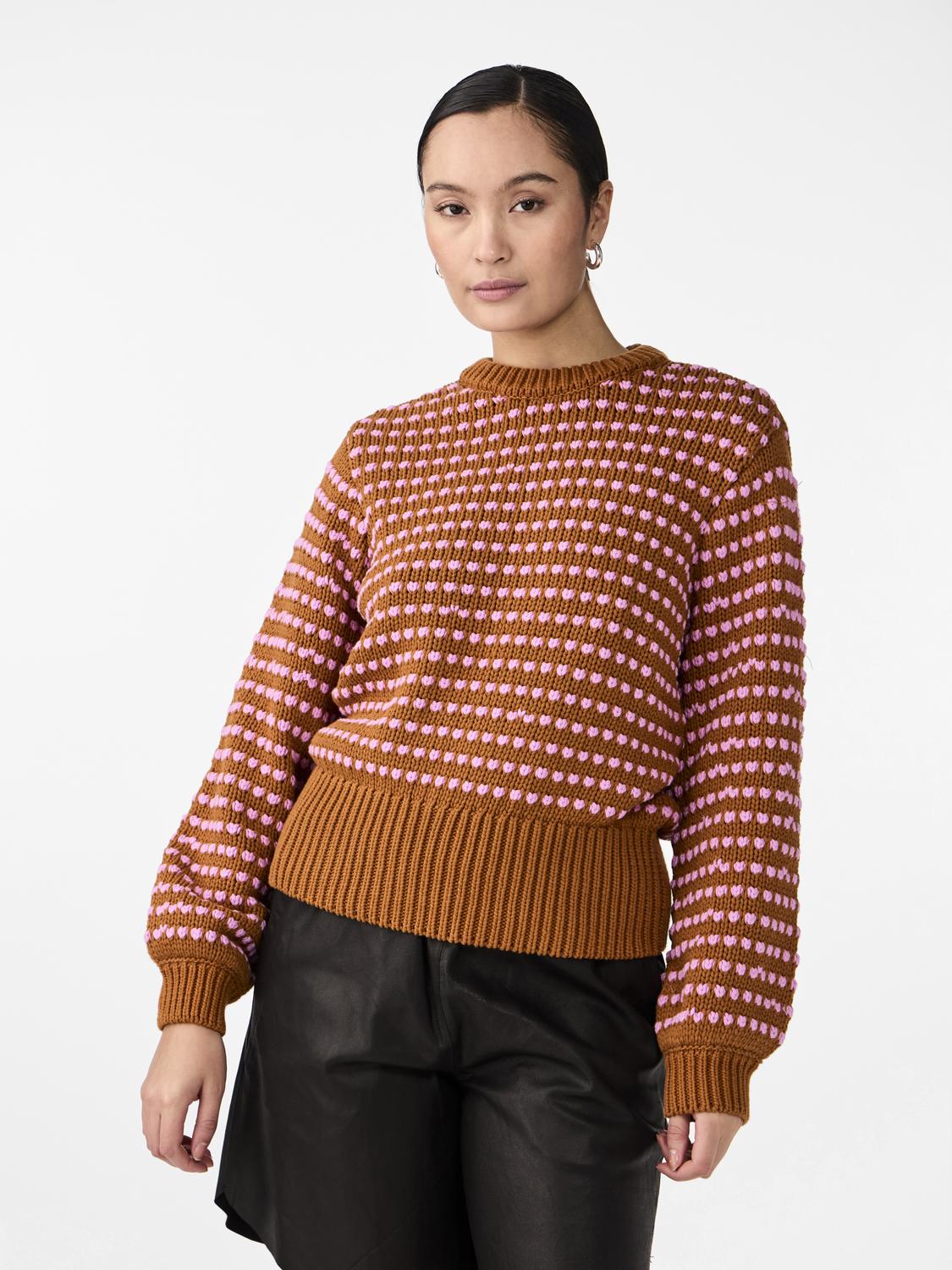 YAS DELA LS KNIT PULLOVER