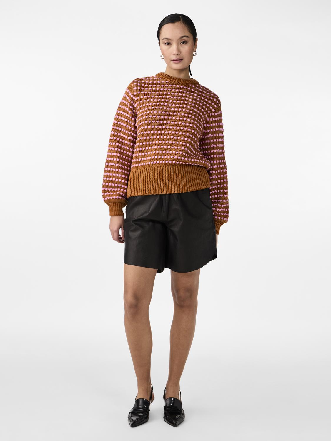 YAS DELA LS KNIT PULLOVER