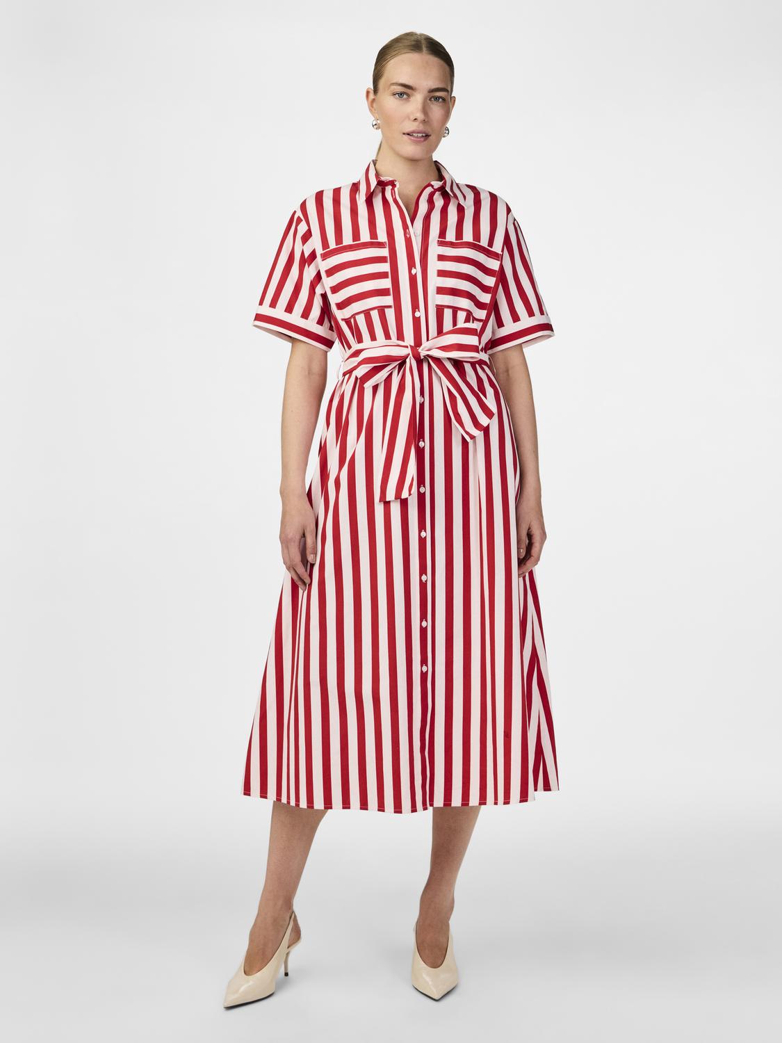 YAS CLAUDI SS SHIRT DRESS