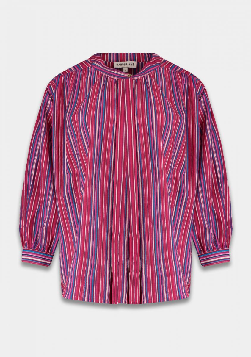 HARPER & YVE FELICE STRIPE BLOUSE